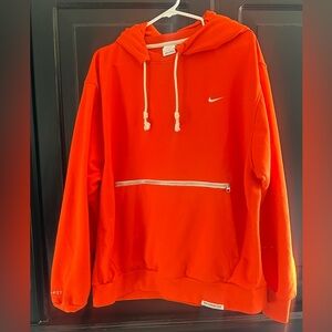 Nike Dri-FIT Orange Sweatshirt Hoodie men’s XL
